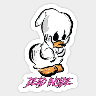 Dead Inside Ghost Sticker